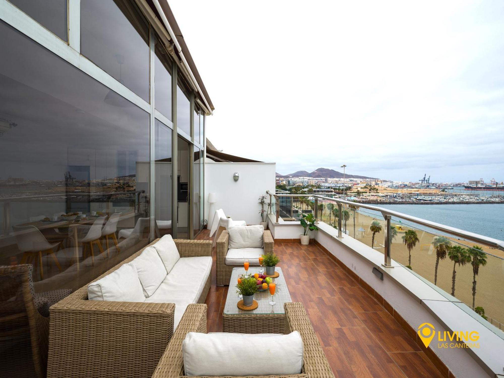 Living Las Canteras Homes - Penthouse Free Parking Las Palmas de Gran Canárias Exterior foto